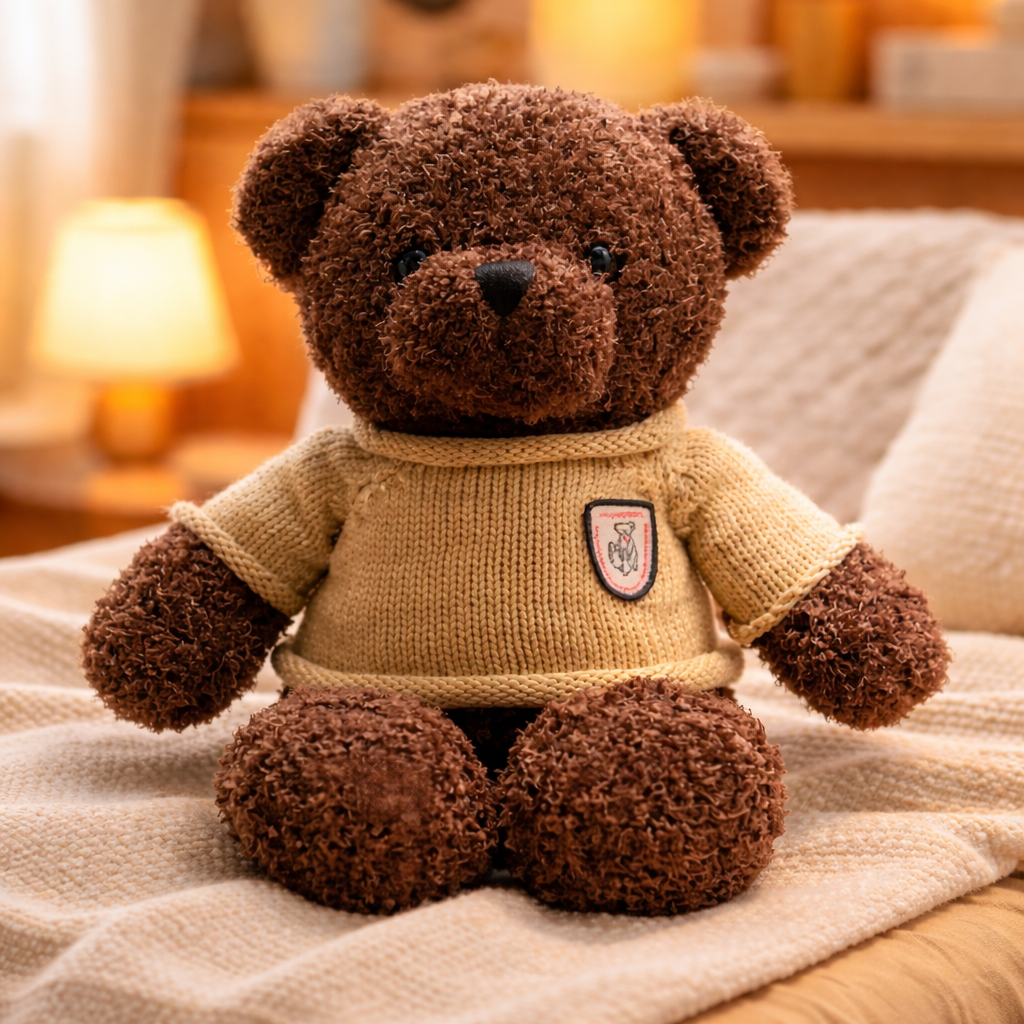 Sweater Teddy Bear Doll Plush Toy Bear Pillow Ragdoll