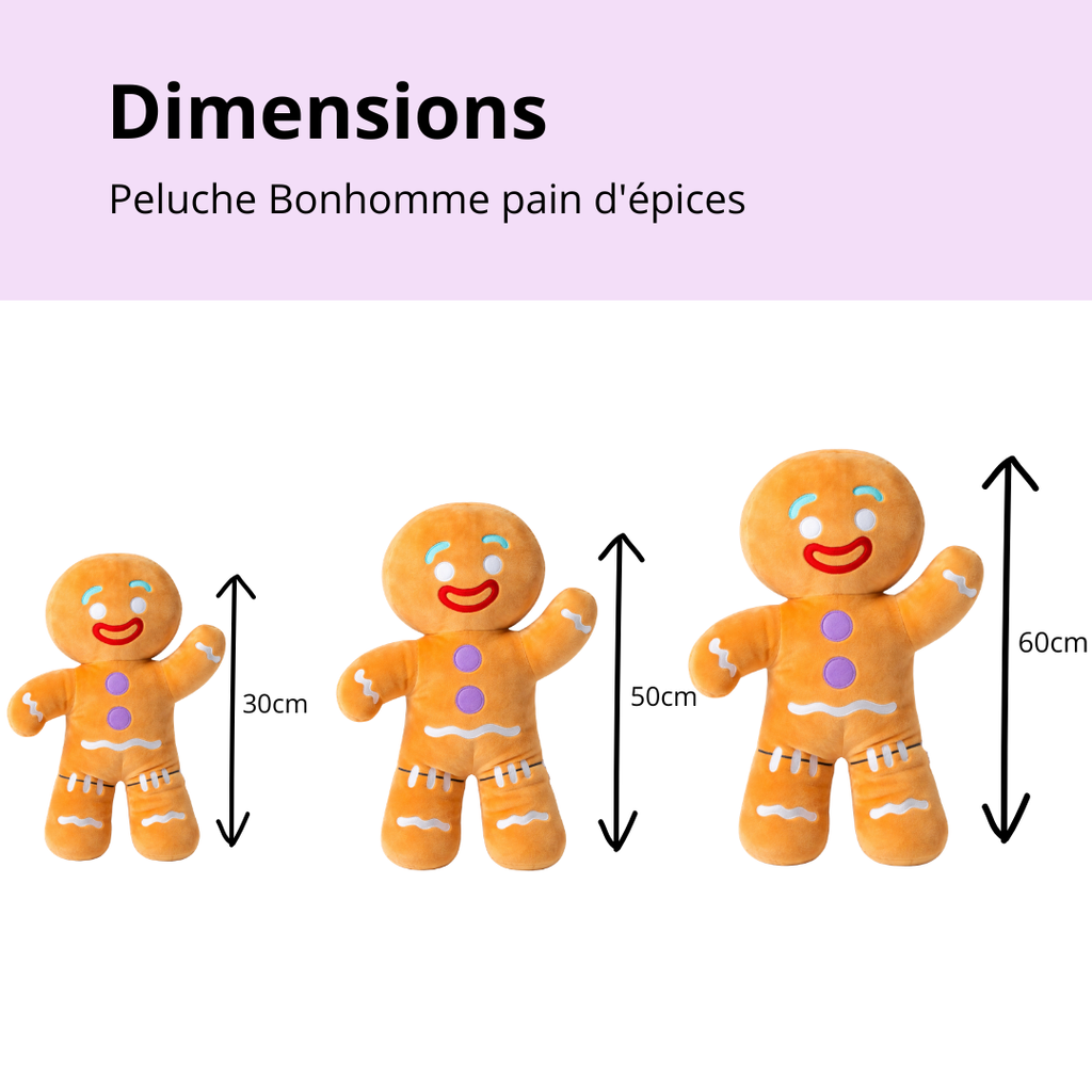 Peluche pain d'épices