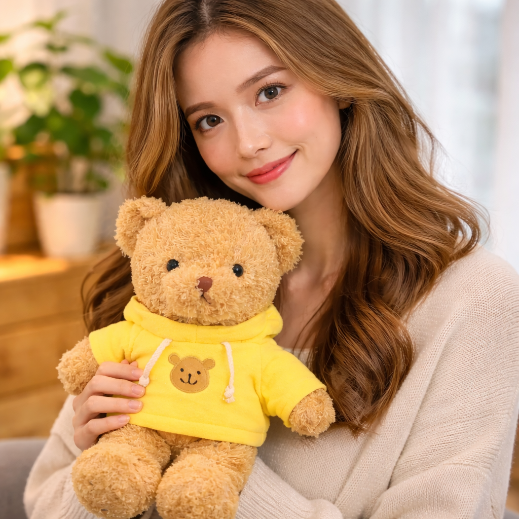 Sweater Teddy Bear Doll Plush Toy Bear Pillow Ragdoll