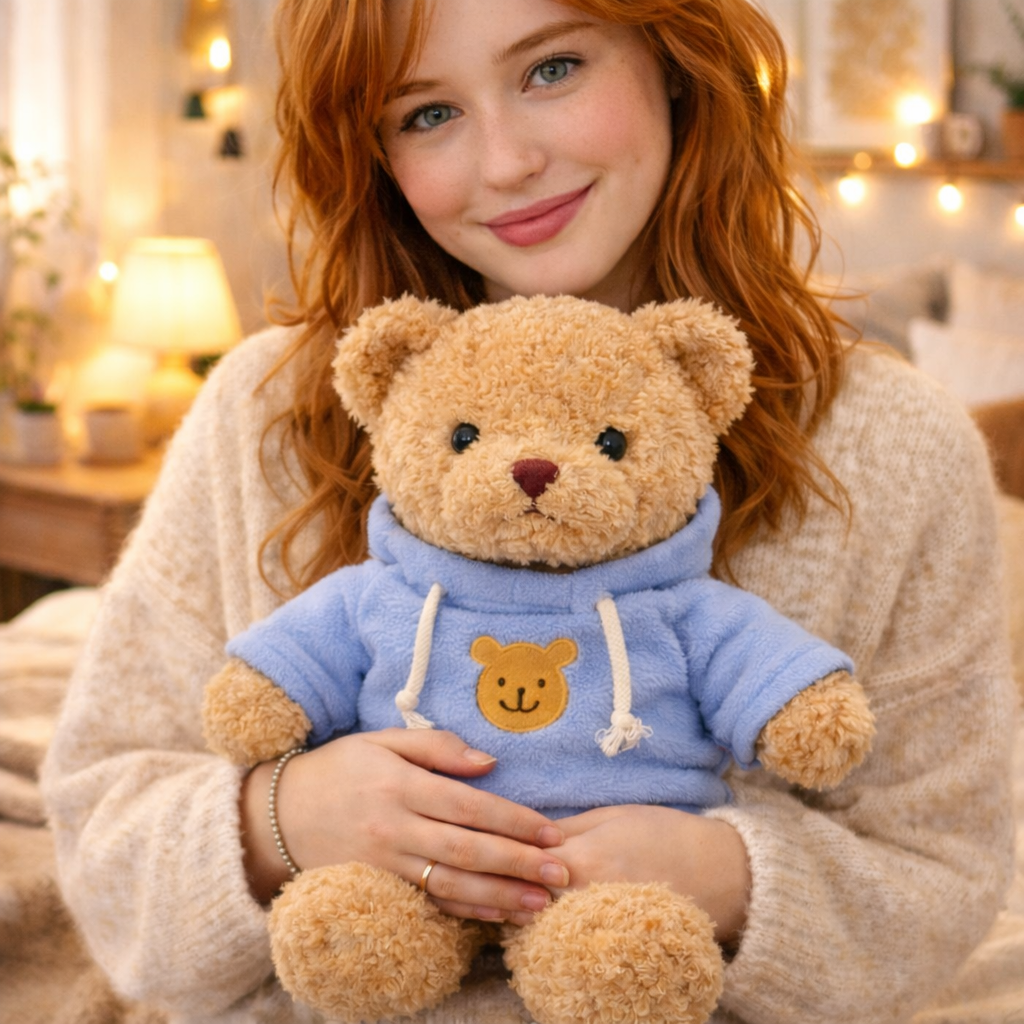 Sweater Teddy Bear Doll Plush Toy Bear Pillow Ragdoll